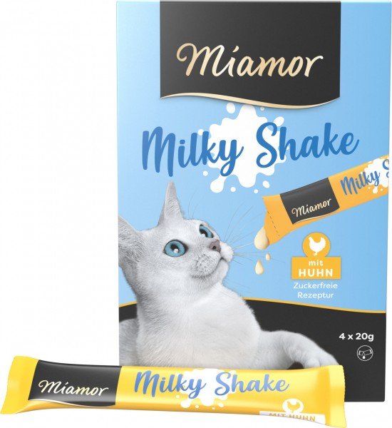 Miamor Milky Shake Huhn 4x20 Gramm Katzensnack