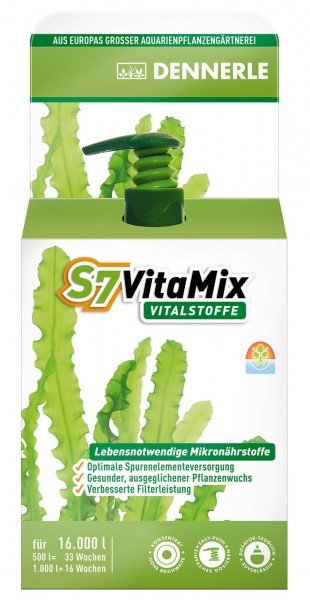 DENNERLE Vitalstoffe S7 VitaMix 500 ml für 16.000 Liter