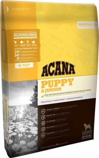 ACANA Heritage Puppy &amp; Junior Hundetrockenfutter