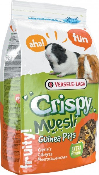 Crispy Muesli - Guinea Pigs 1kg Kleintierfutter für Meerschweinchen
