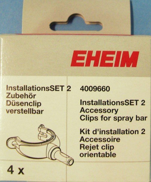 EHEIM 4009660 Düsenclip (4 Stück) für InstallationsSET 2 (4004310/4005310) Zubehör