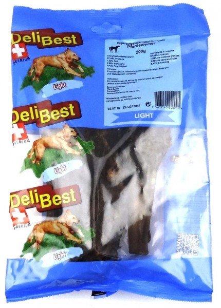 DeliBest Pferdefleisch Ziemer 200g Hundekauartikel